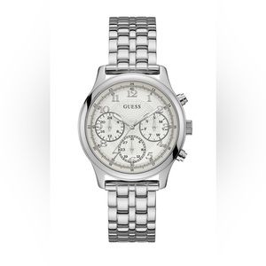 GUESS Women's Silver Stainless-Steel watch W1018L1‎